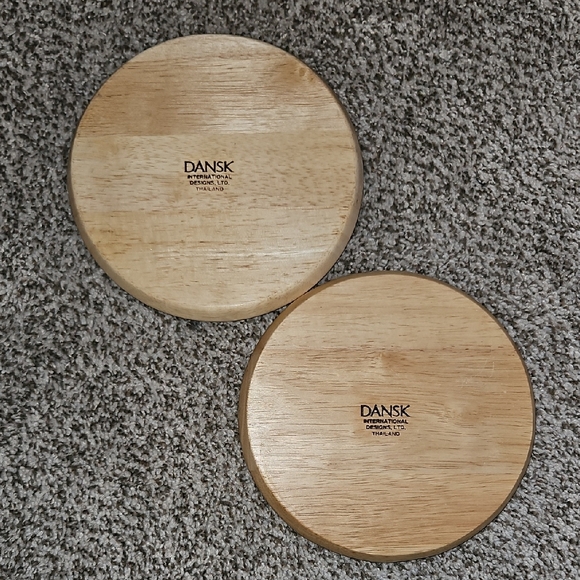 Fruit Pattern Wooden Trivets - Picture 2 of 3